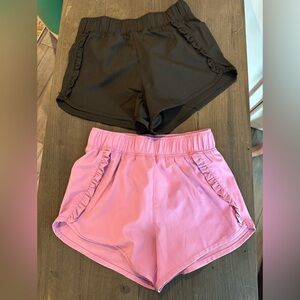 Yogalicious Mauve Running Girls Shorts
